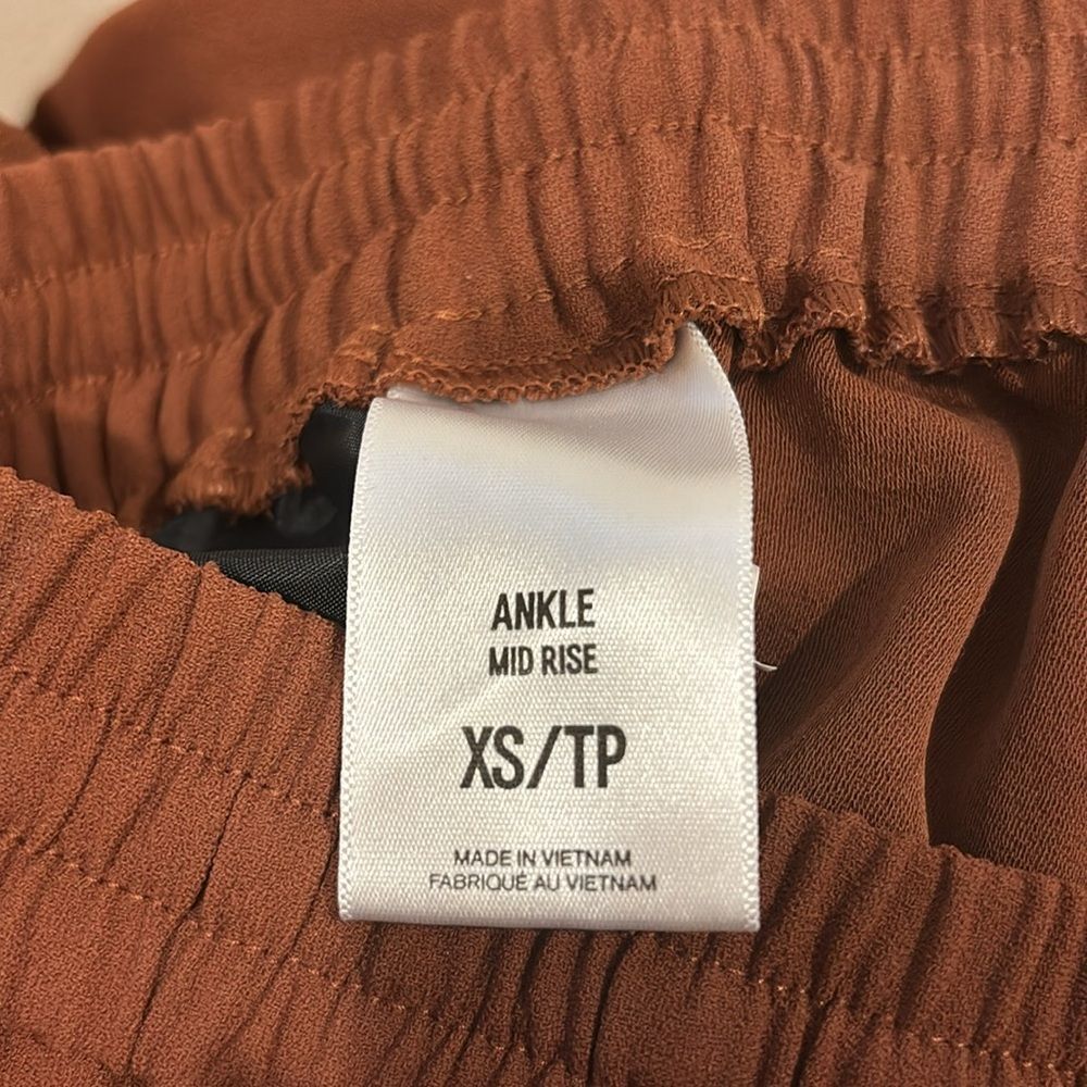 Express Rust Color Jogger Pants - Size XS. - Picture 7 of 9